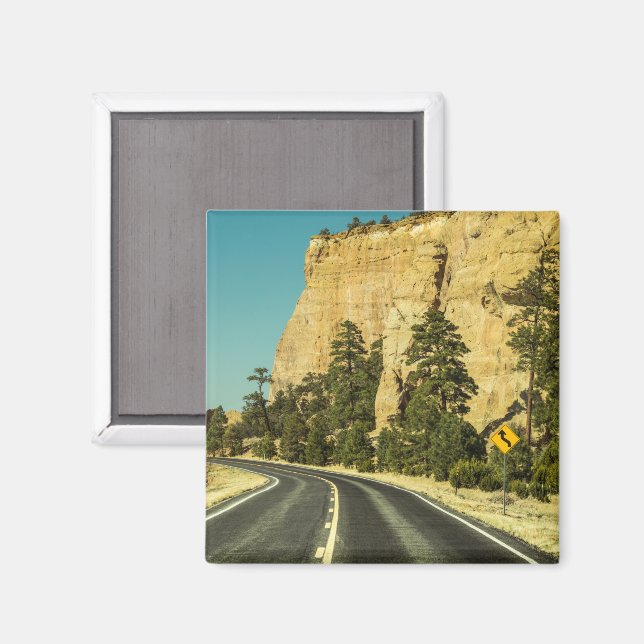 Aimant USA New Mexico Landscape (Recto/Verso)
