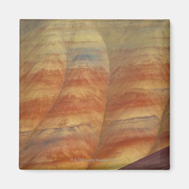 Aimant USA, Oregon, Mitchell, Painted Hills, Gros plan (Devant)