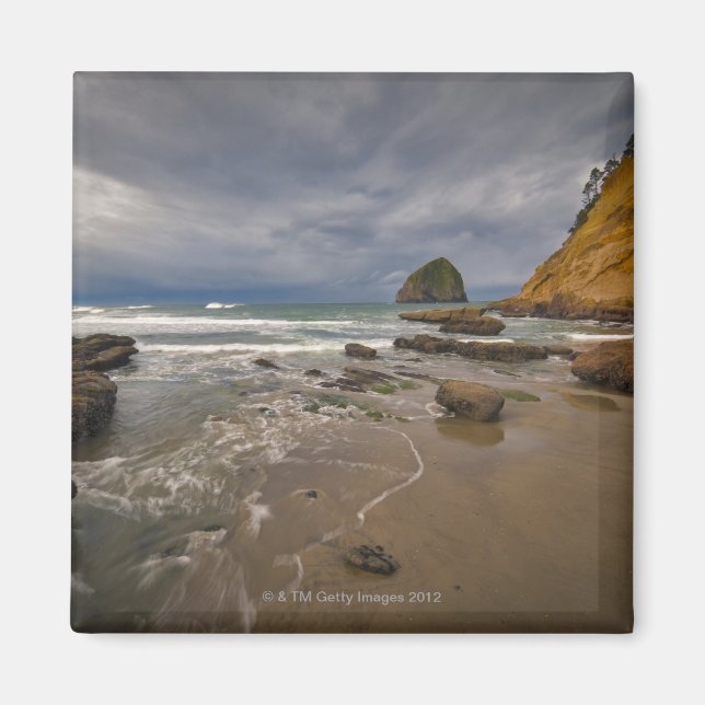 Aimant USA, Oregon, Tillmook County, Plage avec (Devant)