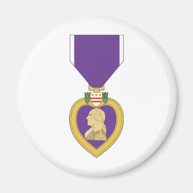 Aimant USA Purple Heart Medal (Devant)