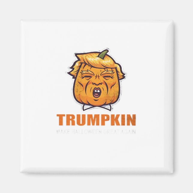 Aimant Usa Trumpkin Rendre Halloween grand encore Costume (Devant)