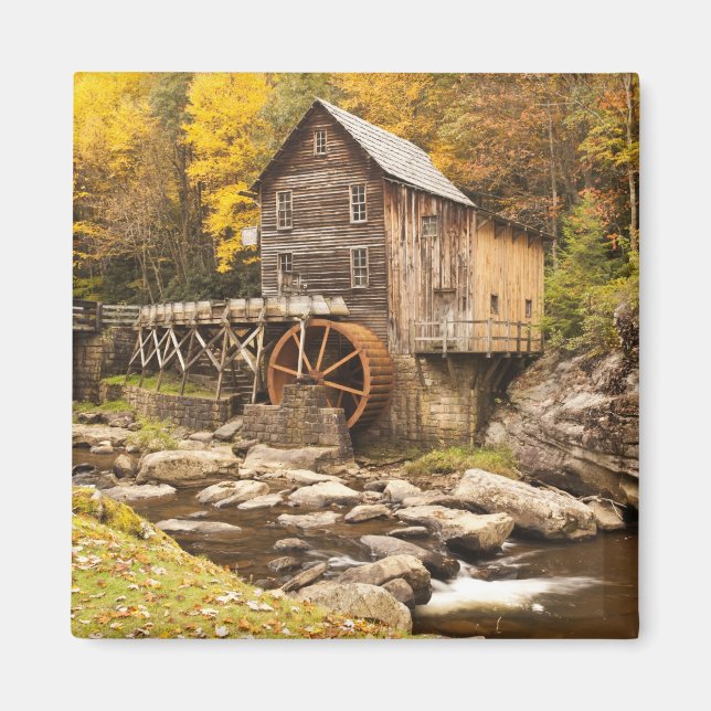 Aimant USA, Virginie-Occidentale, Clifftop. État Babcock  (Devant)