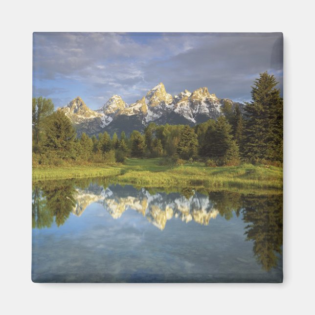 Aimant USA, Wyoming, Grand Teton National Park. Grand 2 (Devant)