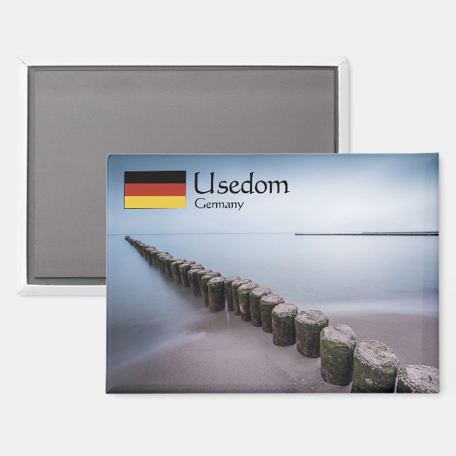 Aimant Usedom Allemagne (Recto/Verso)