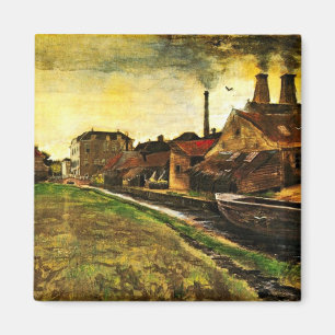 Aimant Usine sidérurgique à La Haye par Vincent van Gogh