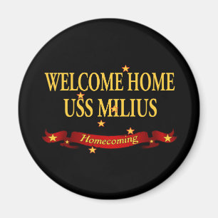 Aimant USS à la maison bienvenu Milius