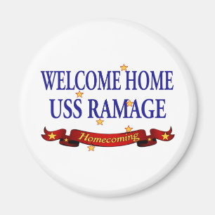 Aimant USS à la maison bienvenu Ramage