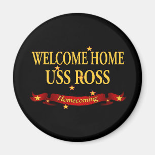 Aimant USS à la maison bienvenu Ross