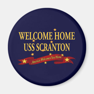 Aimant USS à la maison bienvenu Scranton