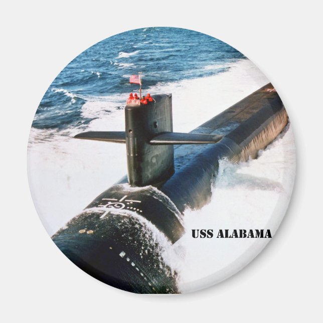 AIMANT USS ALABAMA (Devant)