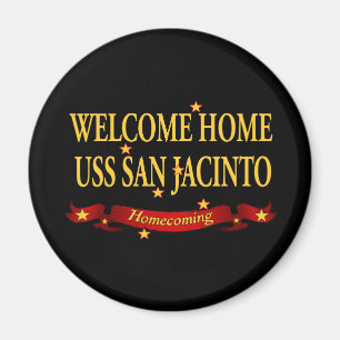 Aimant USS San Jacinto à la maison bienvenu