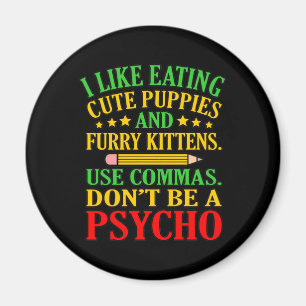 Aimant Utiliser les virgules Enseignants de langue anglai