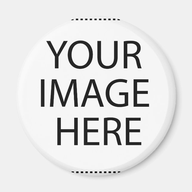 Aimant Utiliser votre image ou logo (Devant)