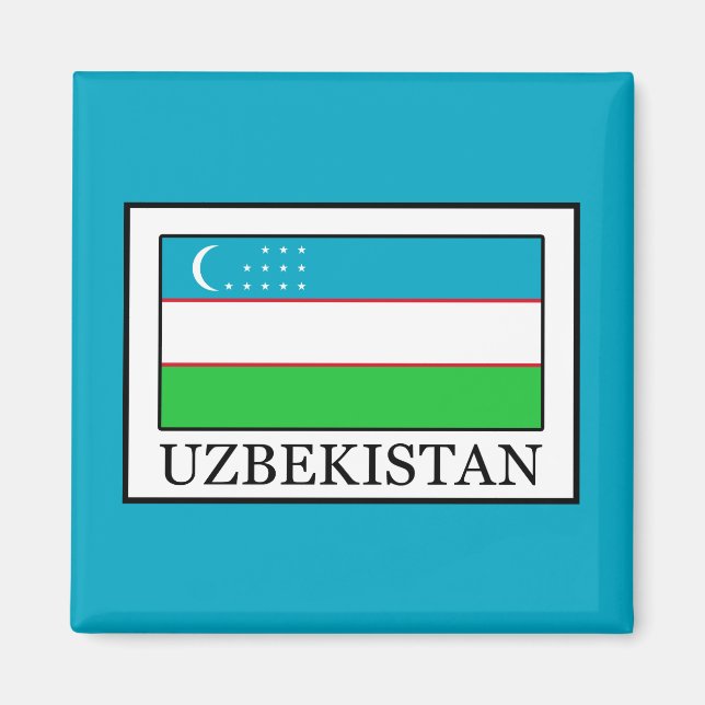 Aimant Uzbekistan (Devant)