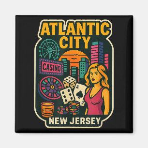 Aimant Vacances à Atlantic City New Jersey Casino Jeux