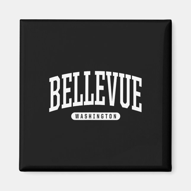 Aimant Vacances à Bellevue Washington Style Collège Wa Ét (Devant)