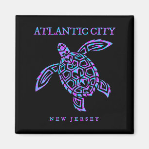 Aimant Vacances à la plage des tortues marines d'Atlantic