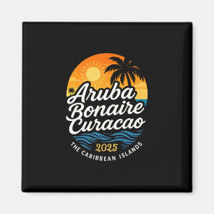 Aimant Vacances de croisière aux îles ABC Aruba Bonaire C