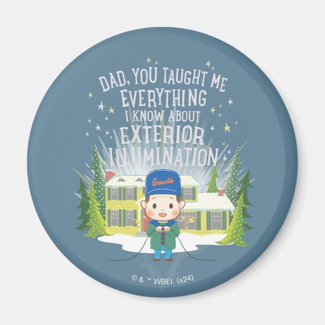 Aimant Vacances de Noël Éclairage extérieur (Devant)