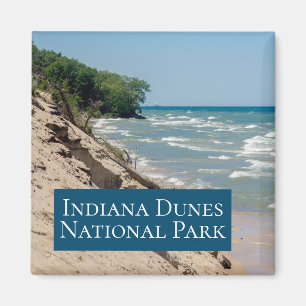 Aimant Vacances de parc national de dunes de l'Indiana