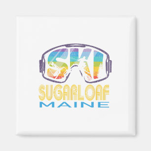 Aimant Vacances de ski à Sugarloaf Maine