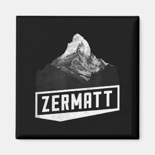 Aimant Vacances de ski à Zermatt en Suisse Matterhorn