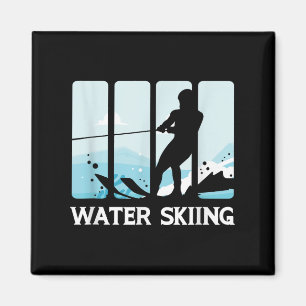 Aimant Vacances de ski nautique aventure estivale sport a