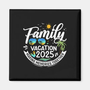 Aimant Vacances en famille 2025 Plage Correspondant Vacan