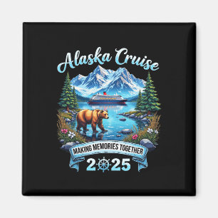 Aimant Vacances en famille en Alaska 2025 Croisière en Al