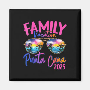 Aimant Vacances en famille Punta Cana 2025 Vacances corre