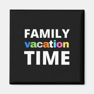 Aimant Vacances en famille Vacances Voyage Drôle Correspo