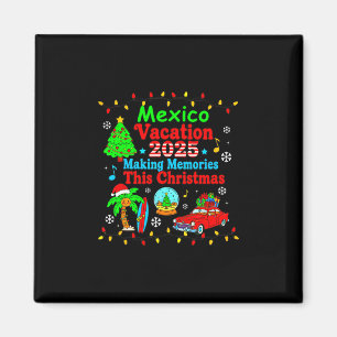 Aimant Vacances familiales au Mexique 2025 Création de so
