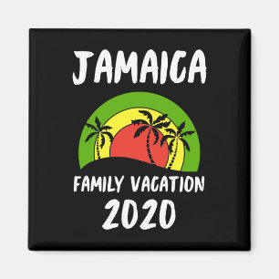 Aimant Vacances familiales Rasta Jamaïque 2020