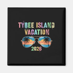 Aimant Vacances mignonnes à Tybee Island 2026 voyage nage