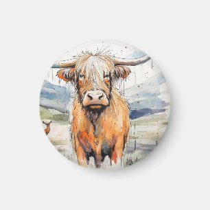 Aimant vache, aimant vache highland