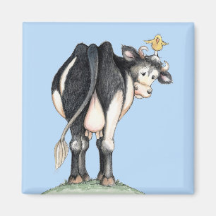 Aimant Vache derrière