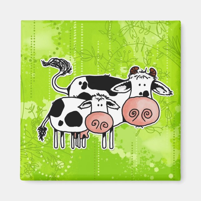 Aimant vache et veau (Devant)