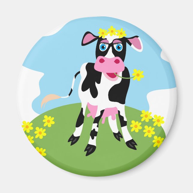 Aimant Vache laitière (Devant)