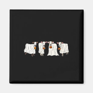 Aimant Vaches Fantôme Drôle Halloween Animaux Vache Louva