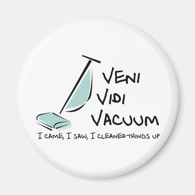 Aimant Vacuum Veni Vidi (Devant)