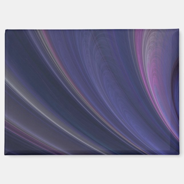 Aimant Vagues de sable douces violettes (Recto)
