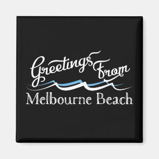 Aimant Vagues d'eau de la plage de Melbourne