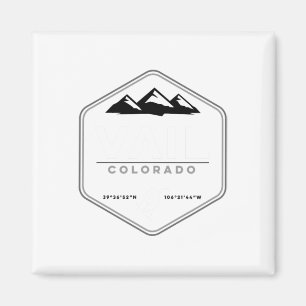 Aimant Vail Colorado Snowboard T