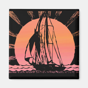 Aimant vaisseau solaire tropical