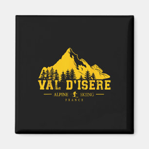 Aimant Val D'isère France Station de ski alpin Ski frança