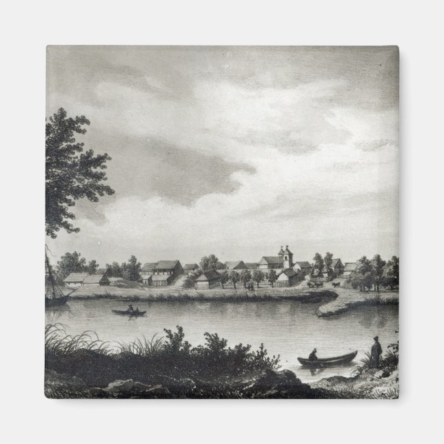 Aimant Valdivia, de 'L'histoire du Chili' gravée (Devant)