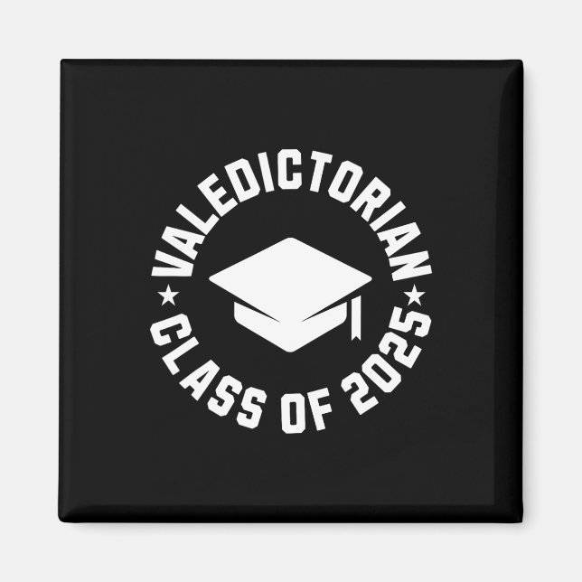 Aimant Valedictorian Cl Of 2025 Graduation (Devant)