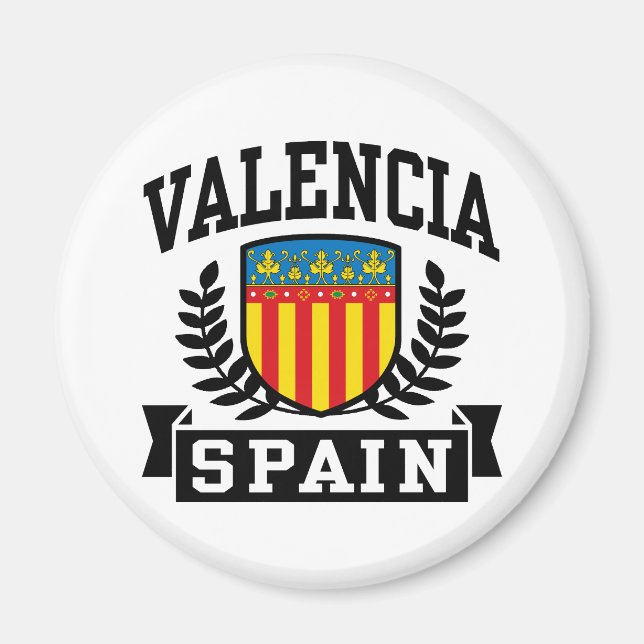 Aimant Valence Espagne (Devant)