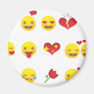 Aimant Valentine Emojis