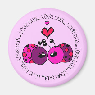 Aimant Valentine Love Bug